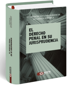 El derecho penal en su jurisprudencia