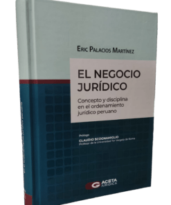 El negocio jurídico - Eric Palacios