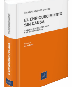 El enriquecimiento sin causa - Ricardo Geldres