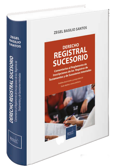 Derecho registral sucesorio - Zegel Basilio Derecho registral sucesorio