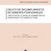 Delito de incumplimiento de deberes funcionales