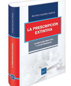 La prescripción extintiva - Ricardo Geldres