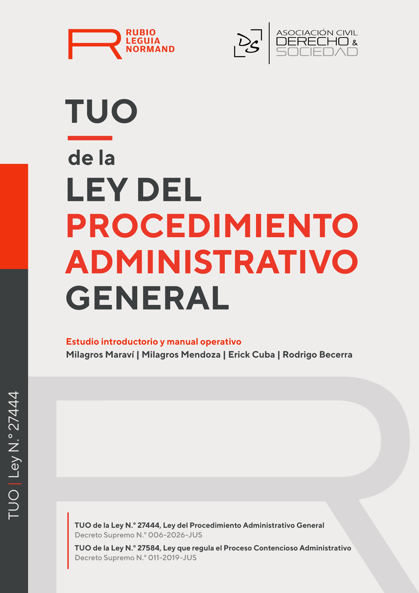 TUO de la Ley del Procedimiento Administrativo General